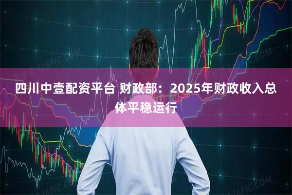 四川中壹配资平台 财政部：2025年财政收入总体平稳运行